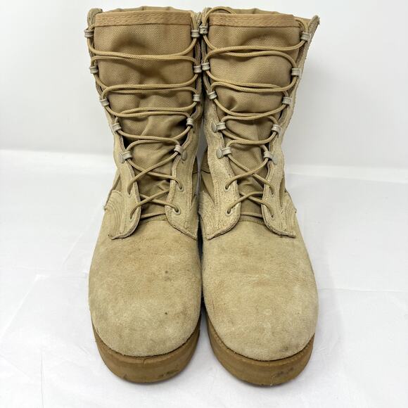 Altama Combat Boots Vibram Sole Tan Military Issue Men’s 10.5R Suede Tactical - Picture 5 of 12